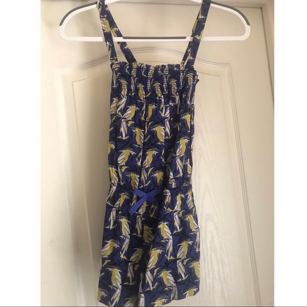 Juicy couture girls tropical romper